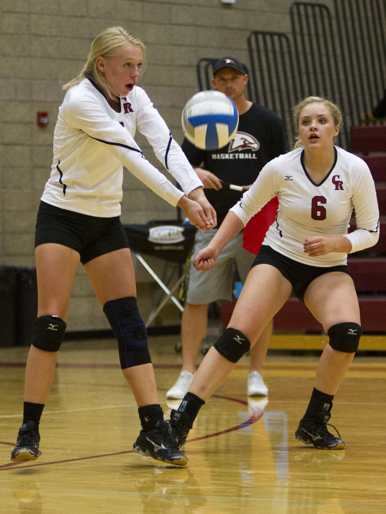 Canyon Ridge vs. Burley volleyball
